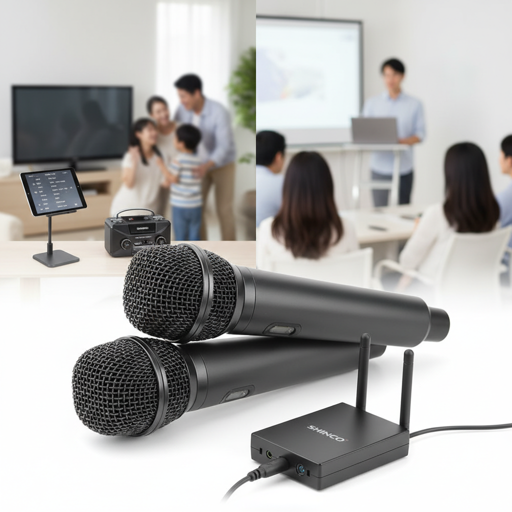 Review: Shinco Handheld Wireless Microphones – Your Guide to Effortless Audio