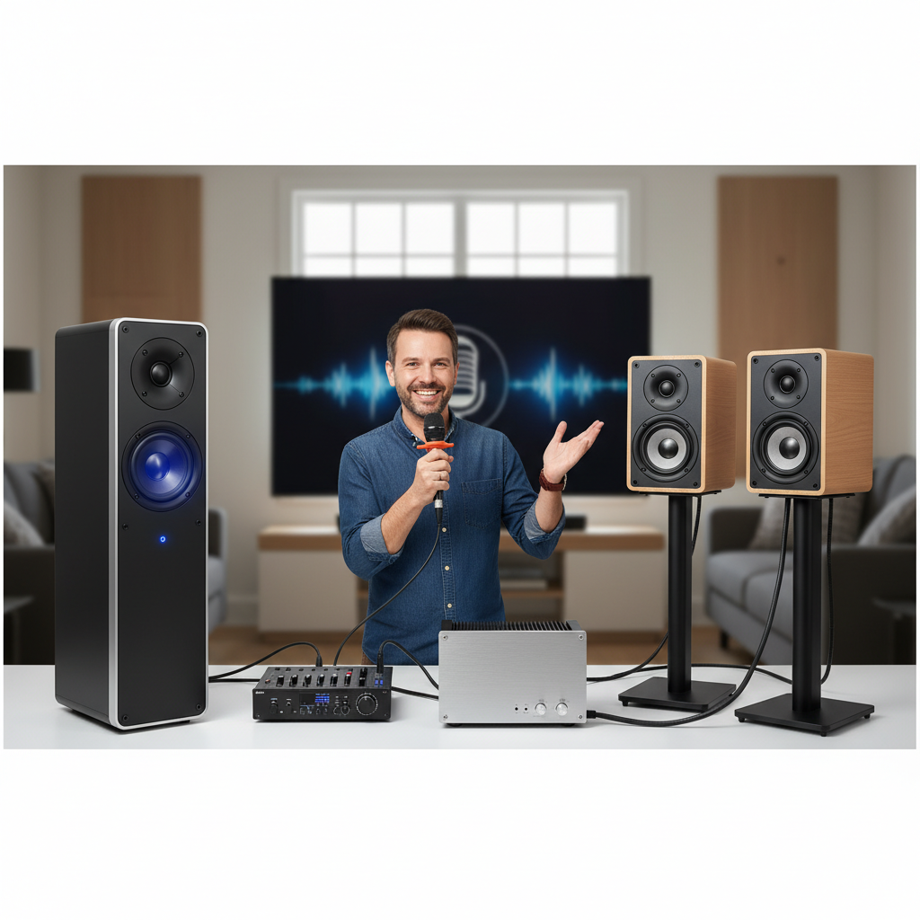Active vs. Passive Speakers for Karaoke 2026: Choosing Your Perfect Sound System