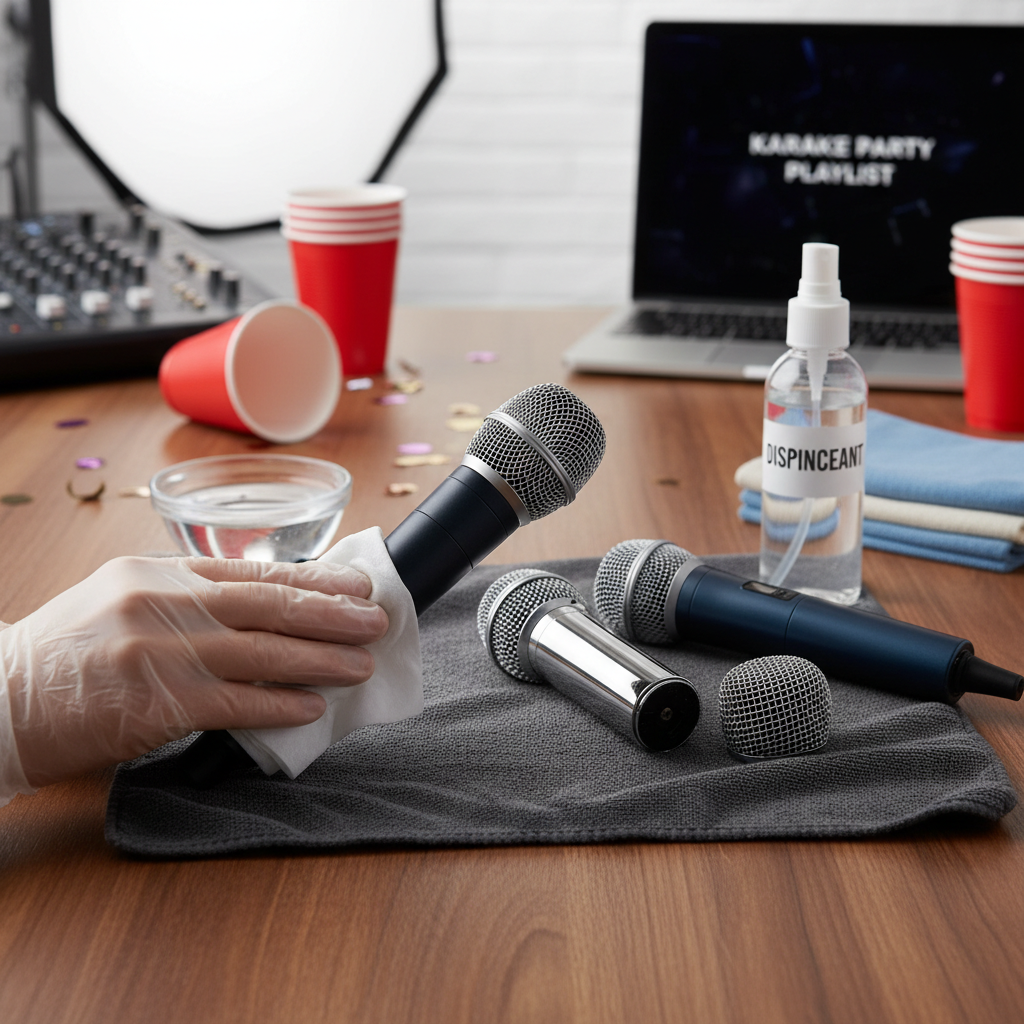 How to Disinfect Microphones After a Party: A Comprehensive Guide