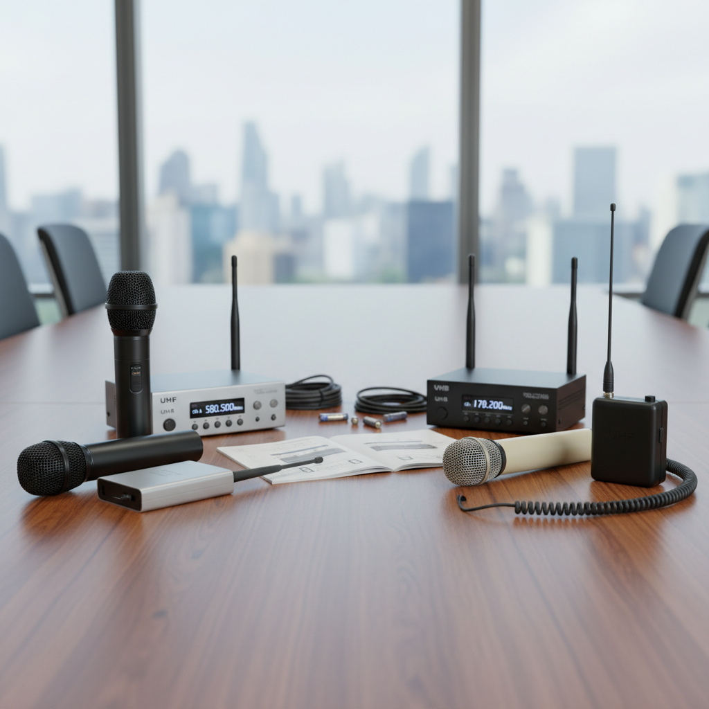 UHF vs. VHF Microphones: The Ultimate Signal Range and Performance Guide