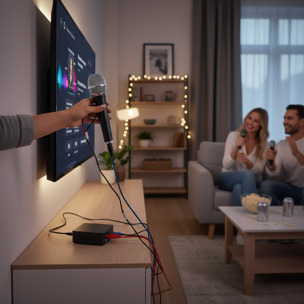 How to Connect a Karaoke Mic to Your Smart TV: A DIY Guide for Perfect Home Karaoke