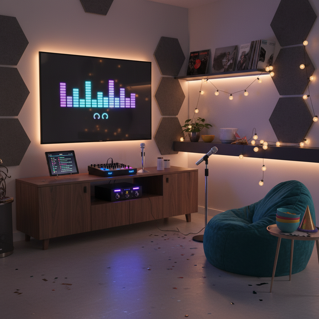 How to Create the Ultimate DIY Home Karaoke Room
