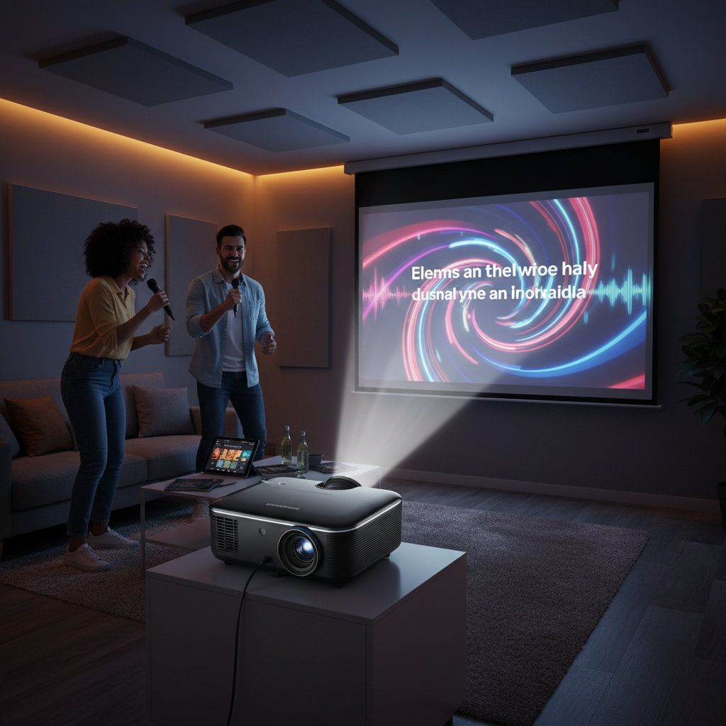 Best Projectors for Karaoke Lyrics Display: Your Ultimate Guide to a Perfect Setup