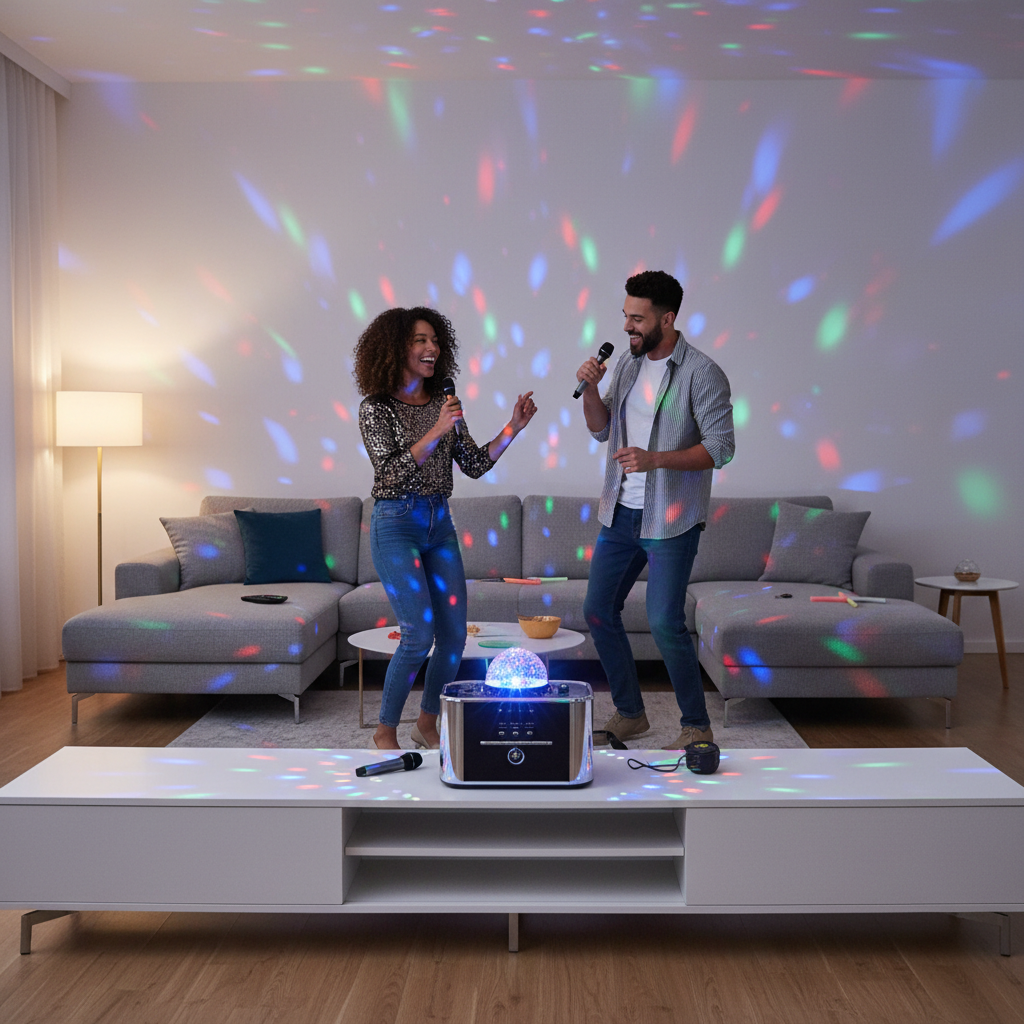 Best Karaoke Machines with Disco Lights for Ultimate Party Vibes in 2026